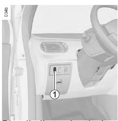 Renault Modus. Désactivation prolongée du système