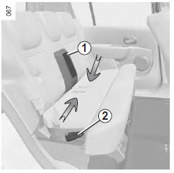 Renault Modus. Passage en banquette deux places