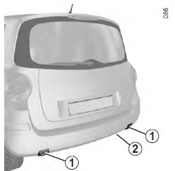 Renault Modus. Porte-vélos
