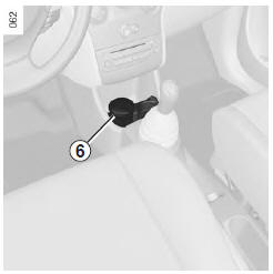 Renault Modus. Rangement de console centrale 6