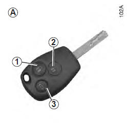 Renault Modus. Verrouillage des portes
